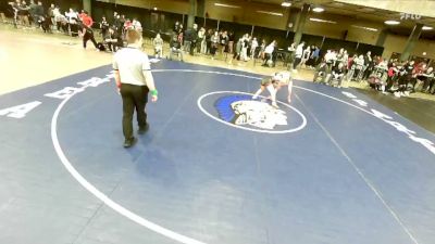 105 lbs Cons. Round 5 - Taylor Nevel, Lena-Winslow Stockton vs Olivia Agajanian, Sandwich