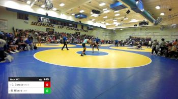 129 lbs Round Of 16 - Christian Garcia, Walnut vs Geronimo Rivera, Layton (UT)