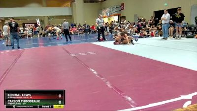 125 lbs Round 5 (6 Team) - Carson Thibodeaux, Predator WC vs Kendall Lewis, Alabama Elite Gold