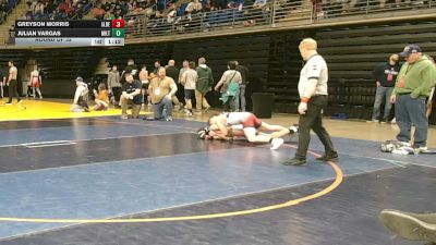 117 lbs Round Of 32 - Greyson Morris, Albert Gallatin vs Julian Vargas, Milton Hershey