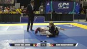 Jasmine Marguerite Ruediger vs Katherine Grace Jacobson 2025 Pan Kids Jiu-Jitsu IBJJF Championship