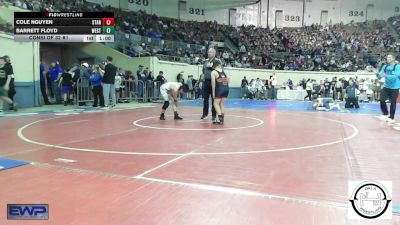110 lbs Consi Of 32 #1 - Barrett Floyd, Westmoore Wresting vs Cole Nguyen, Standfast