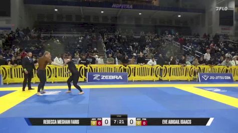 Eve Abigail Isaacs vs Rebecca Meghan Faris 2025 Pan IBJJF Jiu-Jitsu No-Gi Championship
