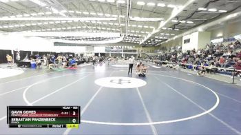 165 lbs Champ. Round 2 - Sebastian Panzenbeck, Ithaca vs Gavin Gomes, Pennsylvania College Of Technology