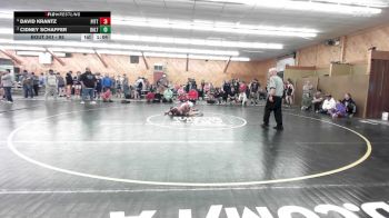 93 lbs Final - David Krantz, Pittston vs Cidney Schaffer, Dalton