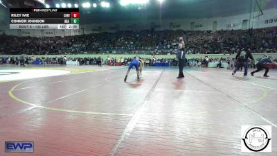 105 lbs Round Of 64 - Riley Ivie, Central Middle School vs Connor Johnson, Ada Junior High