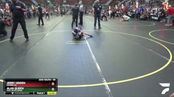 49 lbs 7th Place Match - Jerry Heiden, Dundee WC vs Alan Queen, Yale Jr Bulldogs