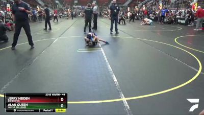 49 lbs 7th Place Match - Jerry Heiden, Dundee WC vs Alan Queen, Yale Jr Bulldogs