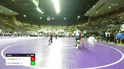 192 lbs Consi Of 8 #2 - David Rapp Jr, Central vs Simon Arredondo, Bullard