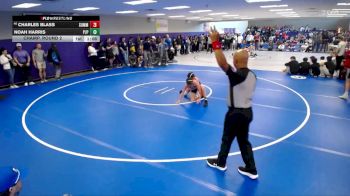 106 lbs Champ. Round 2 - Charles Blass, Summit vs Noah Harris, Pope Saint John Paul II