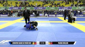 Paloma Schilling vs Lenihayme Kauane Da Paixão Silve 2025 Brasileiro Jiu-Jitsu IBJJF
