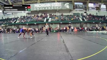 157 lbs Champ. Round 2 - Logan Fite, Duke vs Darius Marines, Michigan State