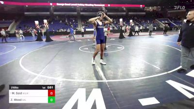 215 lbs Round Of 64 - Mohaned Said, Wilmington vs Zander Wood, Salem, NH