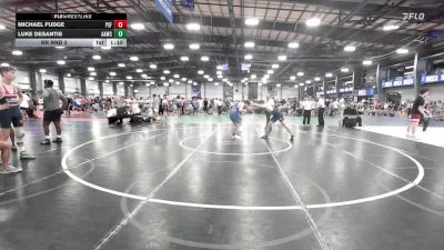 126 lbs Rr Rnd 3 - Michael Fudge, PSF Wrestling Academy vs Luke DeSantis, All-American Wrestling Club HS