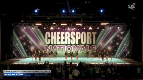 WIDC - HAILSTORM [2026 L2 Junior - Flex - D2 - Small - B Day 1] 2026 CHEERSPORT National All Star Cheerleading Championship