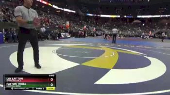 3rd Place Match - Payton Thiele, Louisville Girls vs Lay Lay Tun, Omaha NW Girls