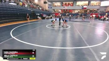 145 lbs Cons. Round 2 - Sara Caldwell, Plano West (Girls) vs Bella Castillo, Prosper (Girls)
