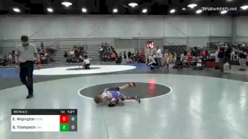 40 lbs Prelims - Easton Wigington, Ghost Riders vs Braxton Thompson, Lions Elite