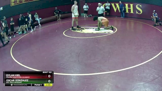 218 lbs Champ. Round 1 - Oscar Gonzalez, Bay Area Dragons vs Dylan Kiel ...