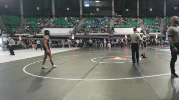 7A 126 lbs Champ. Round 1 - Tyree Mullins, Grissom Hs vs Colin Mclaughlin, James Clemens HS