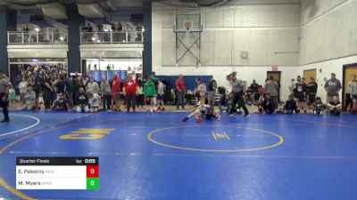 90 lbs Quarterfinal - Edward Pokorny, Neighborhood vs Mason Myers, Spartans