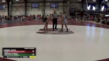 157 lbs Champ. Round 1 - Darius Joyce, Johnson & Wales University (Rhode Island) vs Trevor O`Mara, Plymouth State University