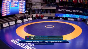 70 kg 1/8 Final - Giorgi Elbakidze, Georgia vs Lahiru Sumindya Fernando Wannaku Waththa Waduge, Sri Lanka