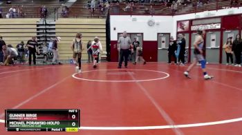 67-73 lbs Cons. Round 2 - Gunner Birge, Frankfort Wrestling vs Michael Porawski-Holford, Warpath Wrestling Club