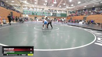 150 lbs Cons. Round 2 - Kole Bishop, Rancho Bernardo vs Isaiah Boelk, Helix