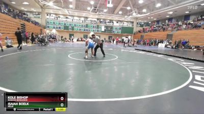 150 lbs Cons. Round 2 - Kole Bishop, Rancho Bernardo vs Isaiah Boelk, Helix