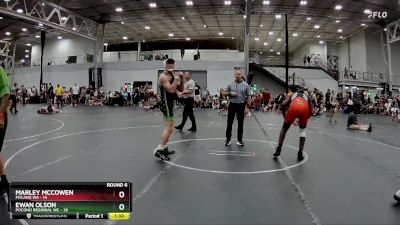 157 lbs Round 6 (8 Team) - Ewan Olson, Pocono Regional WC vs Marley Mccowen, Myland WA