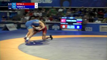 53 kg Semifinal - Zeynep Yetgil, Tur vs Ekaterina Verbina, Rus