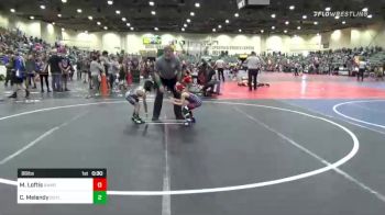 46 lbs Semifinal - Kyler Haslem, Extreme Wrestling vs Kendrick Dawson, Yuba Sutter Combat
