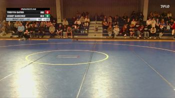197 lbs Champ. Round 2 - Josef Sanchez, Northeastern Junior College vs Trevyn Gates, Western Wyoming College