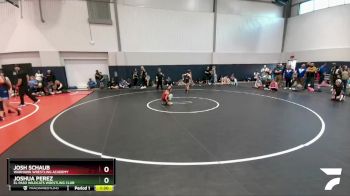 70 lbs Quarterfinal - Joshua Perez, El Paso Wildcats Wrestling Club vs Josh Schaub, Warhawk Wrestling Academy