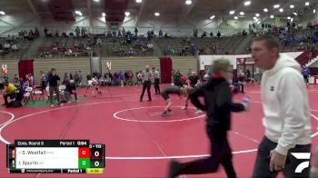 113 lbs Cons. Round 5 - Sam Westfall, Bulldog Premier WC vs Isaiah Spurlin, Winchester Falcons
