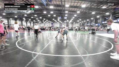 138 lbs Rr Rnd 2 - Justin Williamson, Team Shutt vs Gus Stedeford, All-American Wrestling Club HS