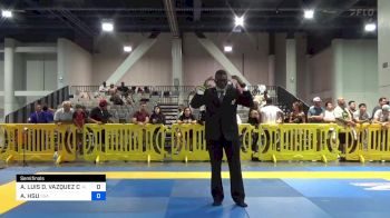 ANASTASIO LUIS D. VAZQUEZ CASTRO vs ARTHUR HSU 2024 American National IBJJF Jiu-Jitsu Championship