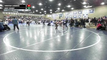 157 lbs Champ. Round 2 - Jerry Chaney, Liberty vs Christian Landeros, Bishop Alemany