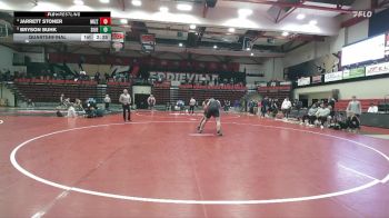 285 lbs Quarterfinal - Bryson Buhk, SIUE vs Jarrett Stoner, Missouri