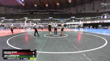 190 lbs Champ Round 1 (16 Team) - Sam Harrington, Erie Cathedral Prep vs Nelson Spikes, Gloucester