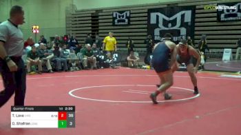 197 lbs Quarterfinal - Tyler Love, Virginia vs Daniel Shafran, Long Island
