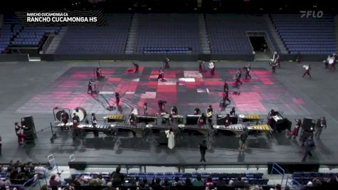 Rancho Cucamonga HS "Rancho Cucamonga CA" at 2026 WGI Percussion Ontario Regional+ Finals