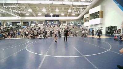 100 lbs Cons. Round 2 - Wyatt Johnson, Box Elder Stingers Wrestling vs Oliver Wight, Northside Wrestling Club