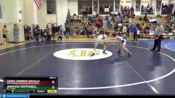 128 lbs 3rd Place Match - James Andrew Ingalls, Montgomery Catholic Prep School vs Jeremiah Southwell, W. S. Neal