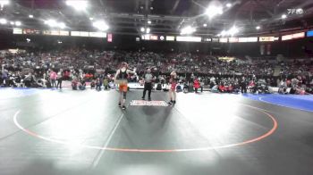 3A 120 lbs Champ. Round 1 - Lucas Rhoades, Melba vs Terance O`Connor, Salmon