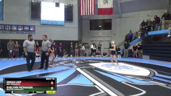 115 lbs Quarterfinal - Amiah Lint, BGM, Brooklyn vs Evelynn McMahon, Benton Community