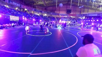 130 lbs Consi Of 4 - Ruby Mollicone, Chain Wrestling vs Harmony Solley, Pikes Peak Warriors