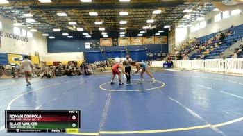 144 lbs Round 2 (8 Team) - Blake Walker, Team Barracuda vs Roman Coppola, Lake Mary Militia WC
