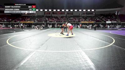 197 lbs Consi Of 32 #2 - Danny Taloustan, Montclair State vs DeShawn Cobbs, Utah Tech